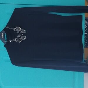 Vintage Melrose Mock Neck Top  VNPLC